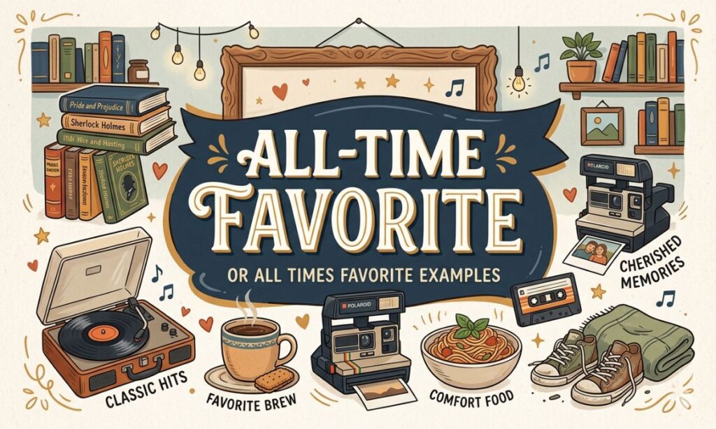 All Time Favorite or All Times Favorite Examples