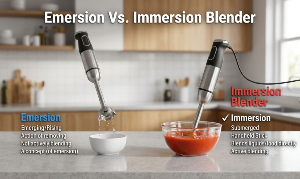 Emersion Vs Immersion Blender