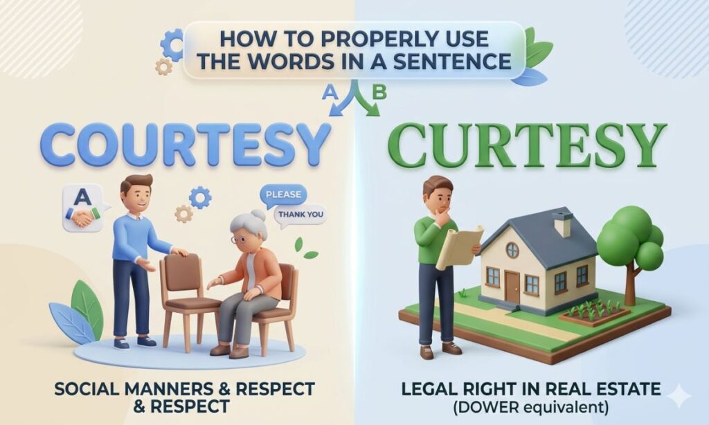 How To Properly Use The Words In A Sentence