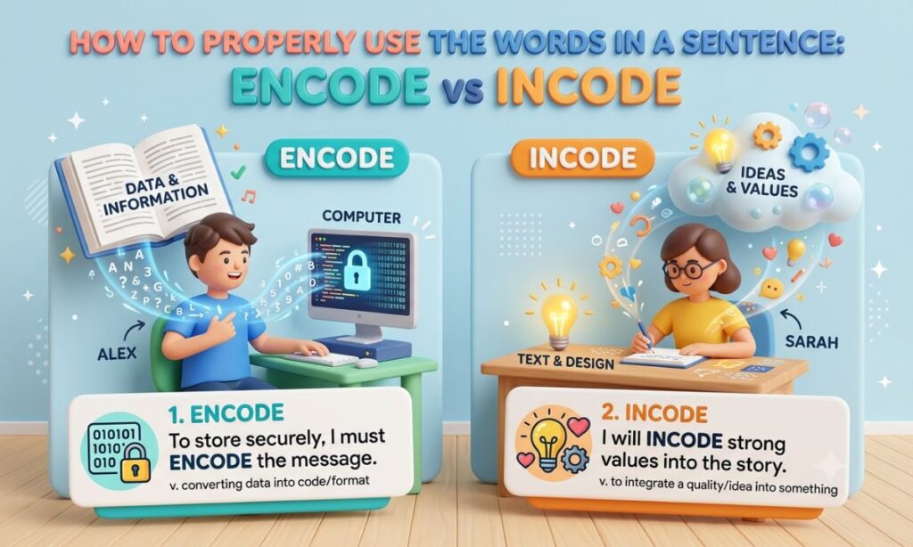 How To Properly Use The Words In A Sentence