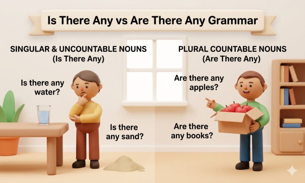 Is There Any vs Are There Any Grammar
