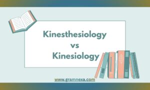 Kinesthesiology vs Kinesiology