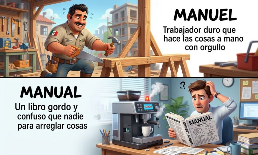 Manuel Vs Manual Meme
