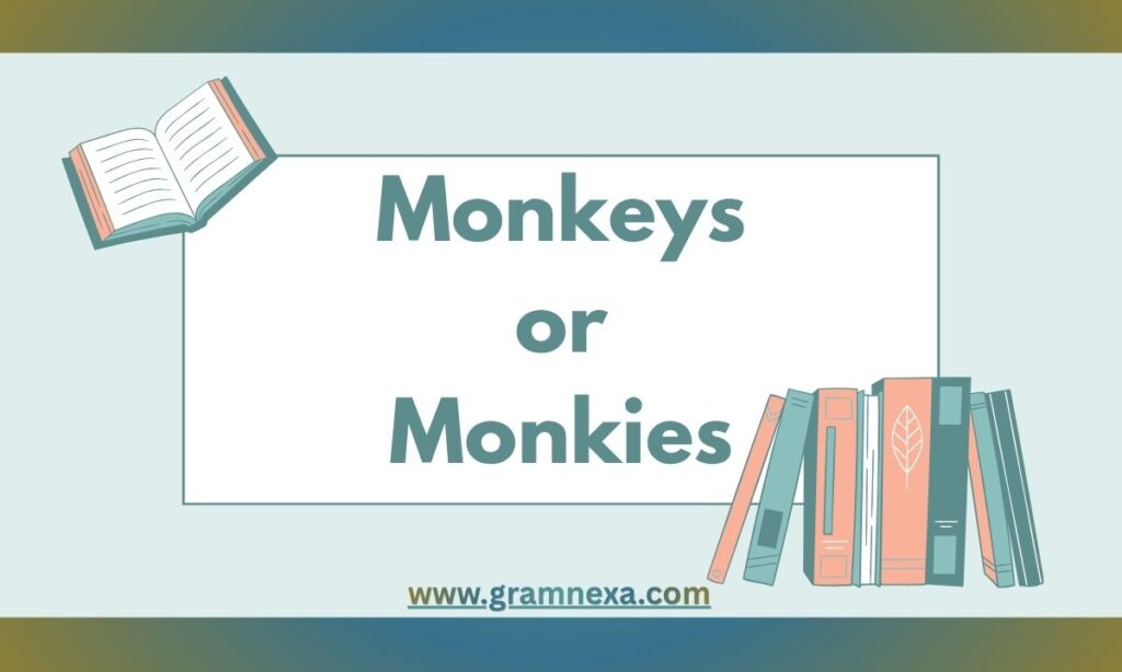 Monkeys or Monkies: Which Spelling Is Correct?