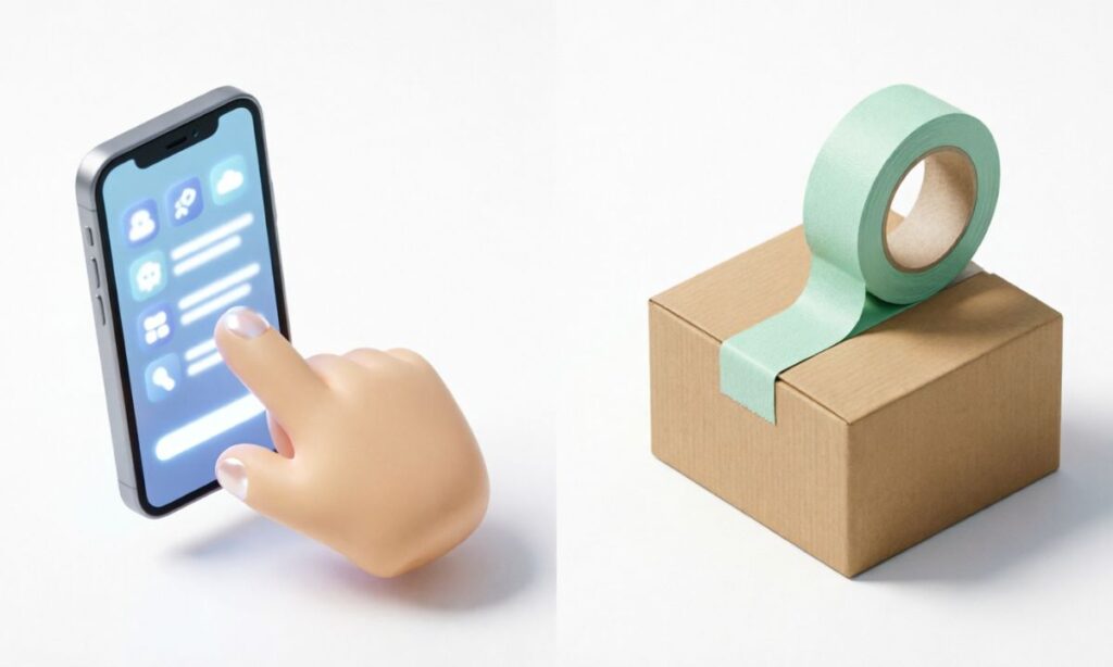 Tapping vs Taping Meaning