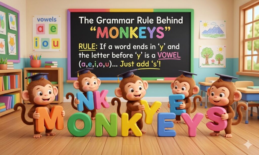 The Grammar Rule Behind Monkeys