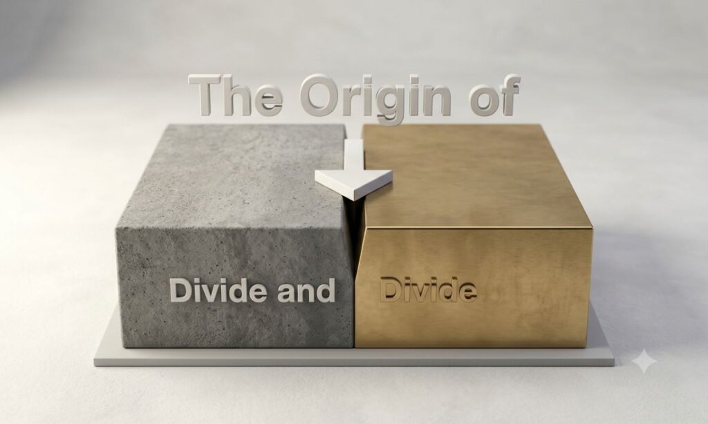 The Origin of Devide and Divide