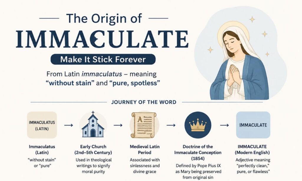 The Origin of Immaculate (Make It Stick Forever)