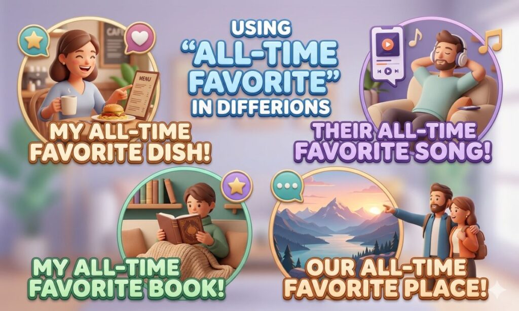 Using All-Time Favorite in Different Situations