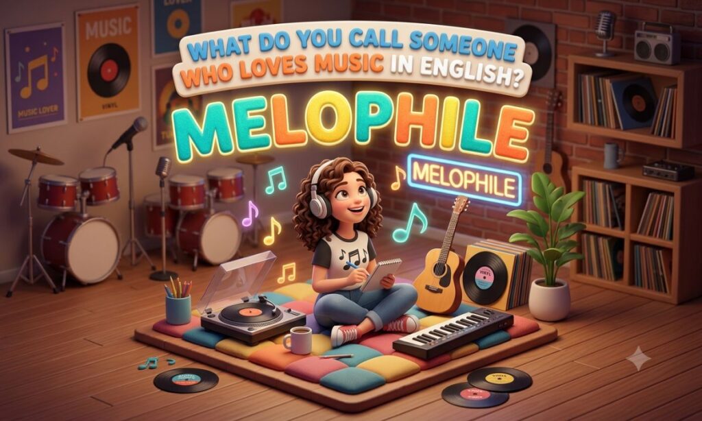 What Do You Call Someone Who Loves Music in English