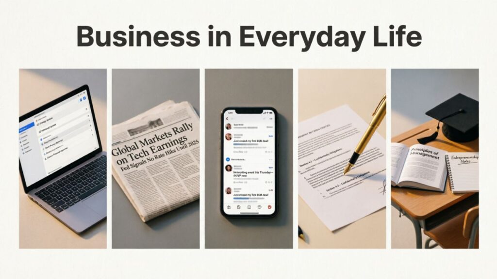 Bussiness or Business in Everyday Examples