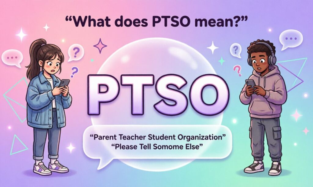 Ptso meaning gen z