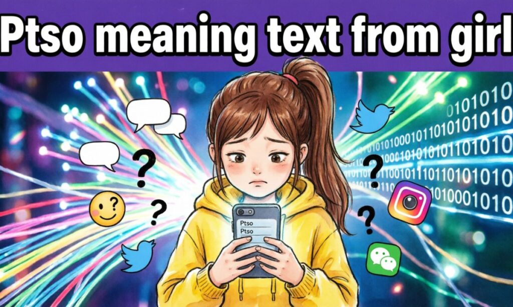 Ptso meaning text from girl