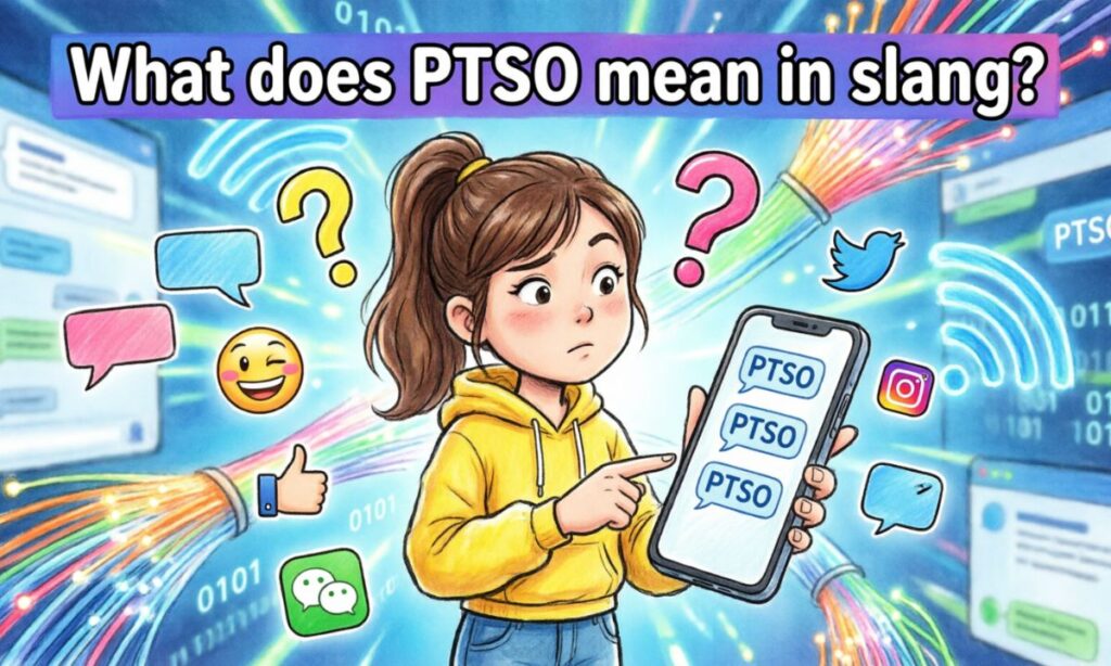 What does PTSO mean in slang