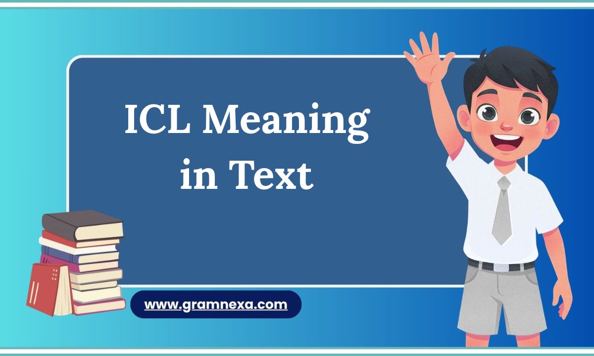 ICL Meaning in Text